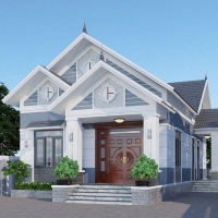 HƯỚNG DẪN CÁCH TRANG TRÍ MẶT TIỀN NHÀ MÁI THÁI ẤN TƯỢNG 